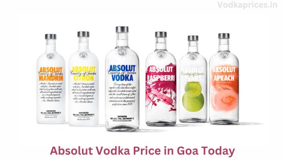 Absolut Vodka Price in Goa Today