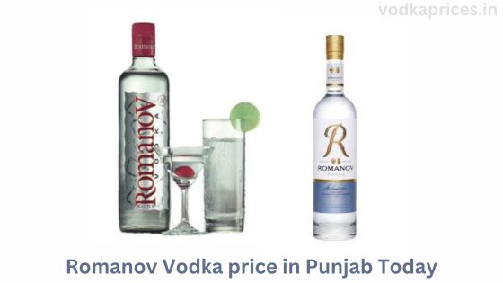 Romanov Vodka price in Punjab